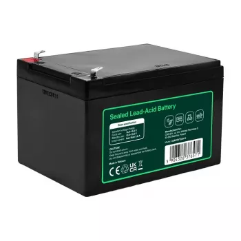 Greencell AGM VRLA 12V 12Ah Priežiūros Nereikalaujanti Baterija Kasos Aparatams, Žaislams, Kameroms (151x98.5x95mm)