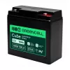 Greencell AGM VRLA 12V 18Ah Priežiūros Nereikalaujantis Akumuliatorius Kasos Aparatams, Žaislams, Kameroms (181x77x167mm)