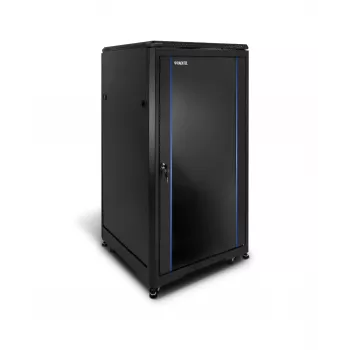 RACKTEL RL-6042SR 42U 600x1000 Flat-Pack Server Rack Cabinet, Black