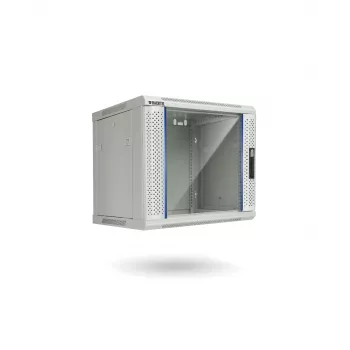 RACKTEL RL-6609WR-G 9U sieninis tinklo spintos korpusas 600x600mm, pilkas (RAL 7035)