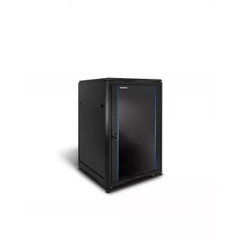 RACKTEL RL-6615SR 15U 19 colių ant grindų statomas serverio stovas 600x600 mm juodas