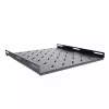 RACKTEL RL-P800S 1U 19 colių fiksuota lentyna 800 mm gylio, 80 kg talpa, juoda