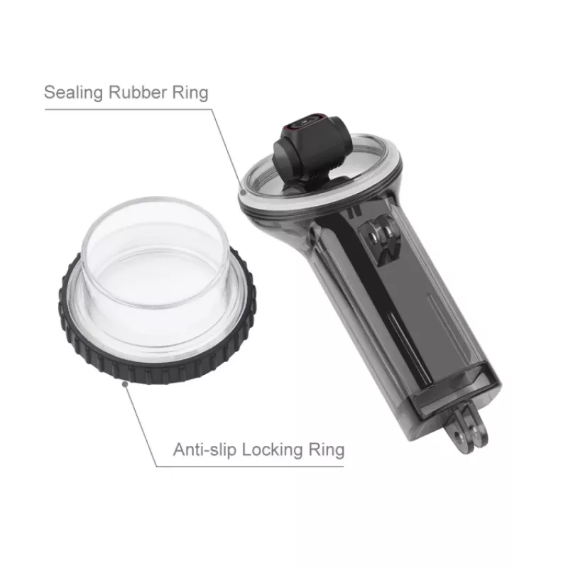 PULUZ Vandeninis Dėklas DJI Osmo Pocket 2 / PU570B