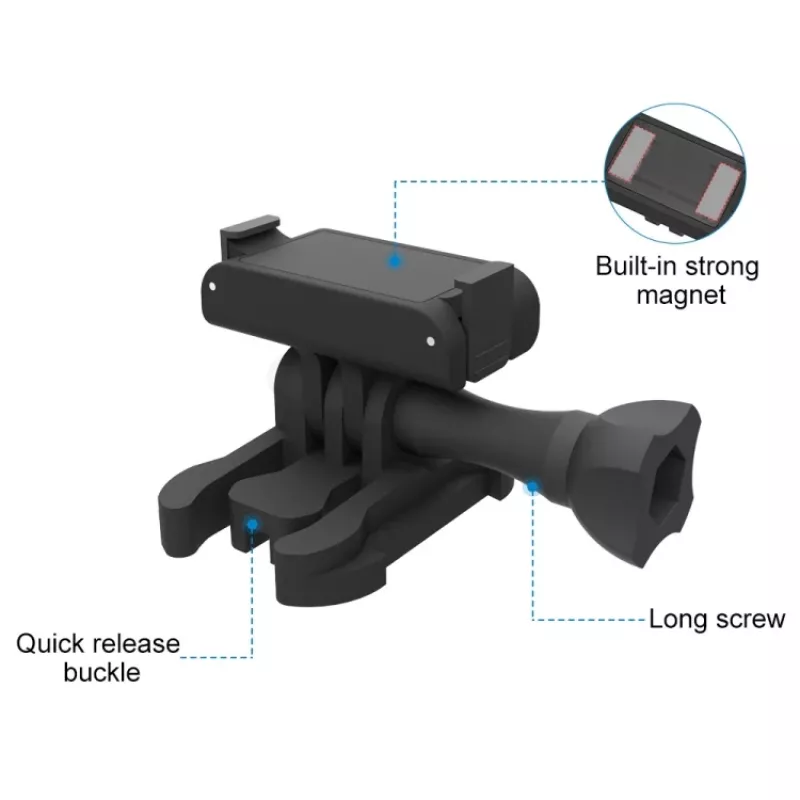 PULUZ PU576B Magnetinis laikiklis, skirtas DJI Action 2 ir GoPro