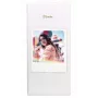 LOVEINSTANT Fotoalbumas 64 nuotraukoms, suderinamas su Fuji Instax Wide, Square, Polaroid 600, SX-70, Now, i-Type – baltas