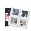LOVEINSTANT Fotoalbumas 64 nuotraukoms, suderinamas su Fuji Instax Wide, Square, Polaroid 600, SX-70, Now, i-Type – baltas