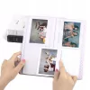 LOVEINSTANT Fotoalbumas 64 nuotraukoms, suderinamas su Fuji Instax Wide, Square, Polaroid 600, SX-70, Now, i-Type – baltas