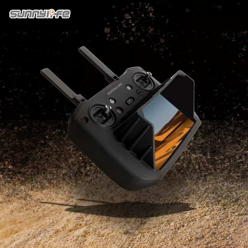 SUNNYLIFE Saulės skydelis DJI RC Pro nuotolinio valdymo pultui – sulankstomas magnetinis PU odinis gaubtas