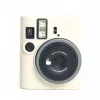 LOVEINSTANT Silicone Protective Case, Fujifilm Instax Mini 41 – White/Beige