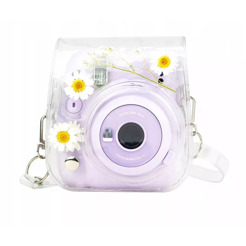 LOVEINSTANT 8-in-1 Accessory Bundle for Fujifilm Instax Mini 11 - Dried Chamomile Design