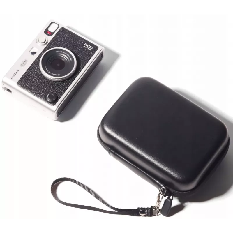 LOVEINSTANT Apsauginis dėklas, skirtas Fujifilm Instax Mini Evo / Mini LiPlay / Mini Link – juodas
