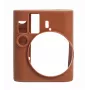 LOVEINSTANT Silicone Protective Case for Fujifilm Instax Mini 41 - Brown