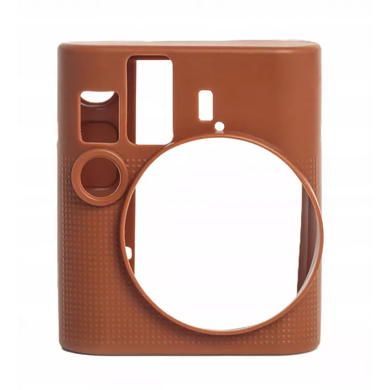 LOVEINSTANT Silicone Protective Case for Fujifilm Instax Mini 41 - Brown