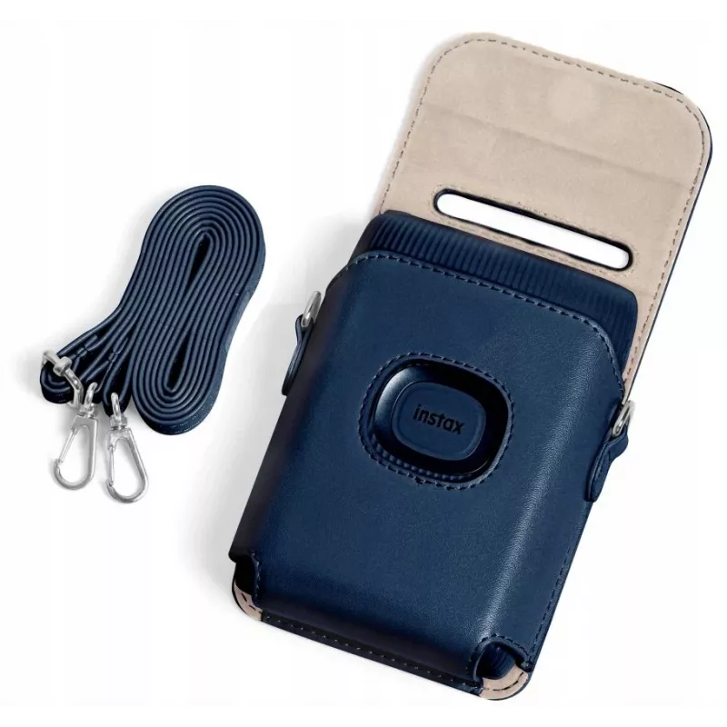 LOVEINSTANT Hard Shell Protective Case for Fujifilm Instax Mini Link 2 - Navy Blue