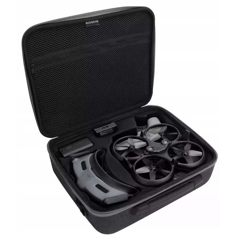 SUNNYLIFE Hard Shell Carrying Case for DJI Avata, Goggles 2, and Controller - Black