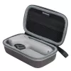 SUNNYLIFE Protective Case for DJI Motion Controller - Semi-Hard PU Leather EVA Carrying Bag (Black)