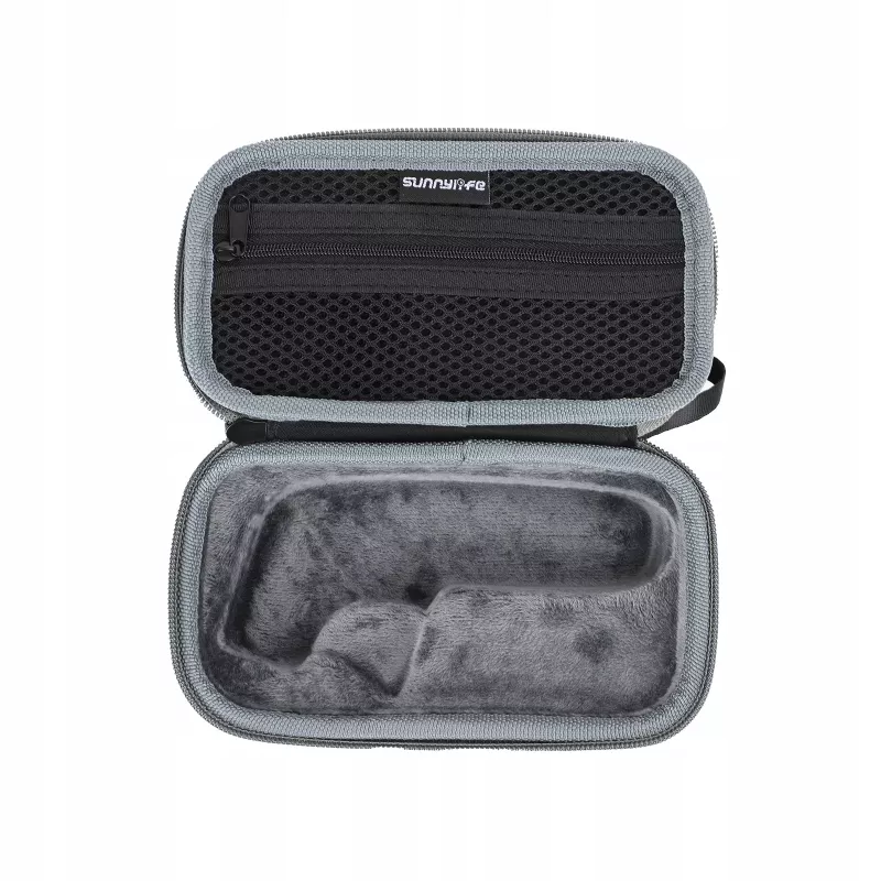 SUNNYLIFE Protective Case for DJI Motion Controller - Semi-Hard PU Leather EVA Carrying Bag (Black)