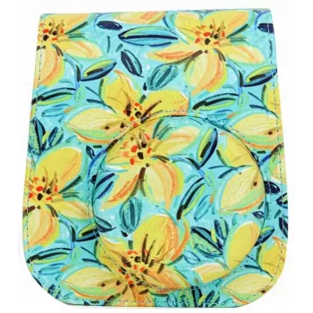 LOVEINSTANT Camera Case & Photo Album Bundle for Fujifilm Instax Mini 11 - Daffodil Pattern