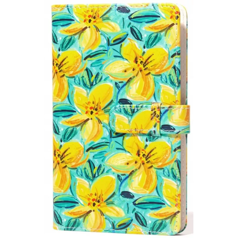 LOVEINSTANT Camera Case & Photo Album Bundle for Fujifilm Instax Mini 11 - Daffodil Pattern