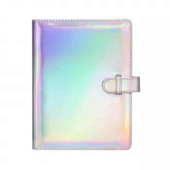 LOVEINSTANT Fotoalbumas 128 nuotraukoms, skirtas Fujifilm Instax Mini 40 12 11 9 8 7 Evo Liplay Link / Silver Sparkle
