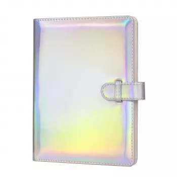 LOVEINSTANT Fotoalbumas 128 nuotraukoms, skirtas Fujifilm Instax Mini 40 12 11 9 8 7 Evo Liplay Link / Silver Sparkle