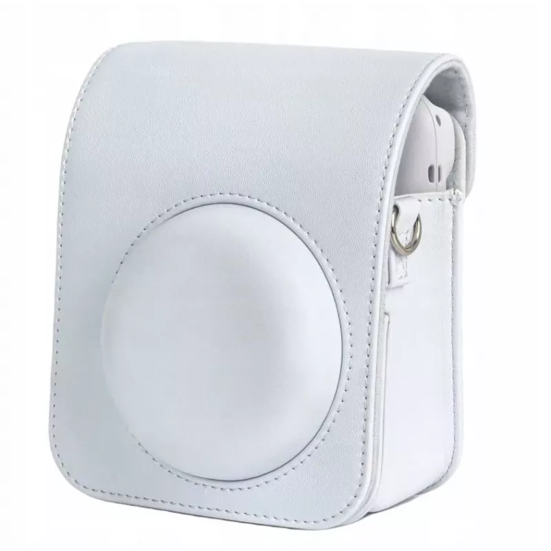 LOVEINSTANT Case Cover Pouch, skirta Fujifilm Instax Mini 12, balta