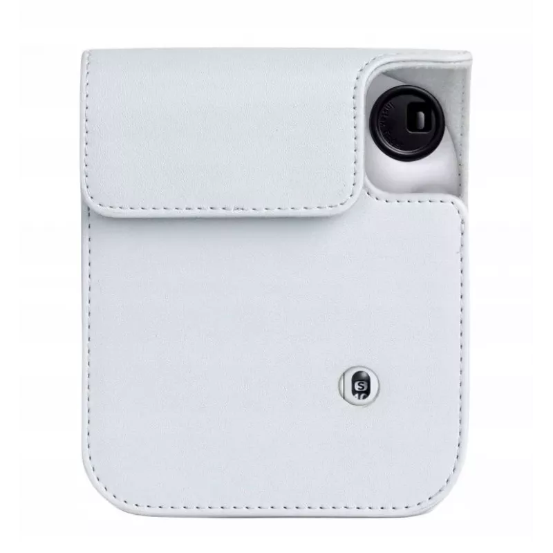 LOVEINSTANT Case Cover Pouch, skirta Fujifilm Instax Mini 12, balta
