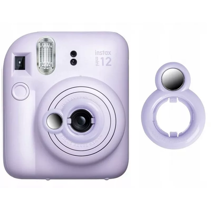 LoveInstant veidrodinis priedas, skirtas Fuji Fujifilm Instax Mini 12, violetinis