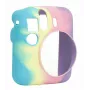 LOVEINSTANT Silicone Protective Case for Fujifilm Instax Mini 12 - Rainbow