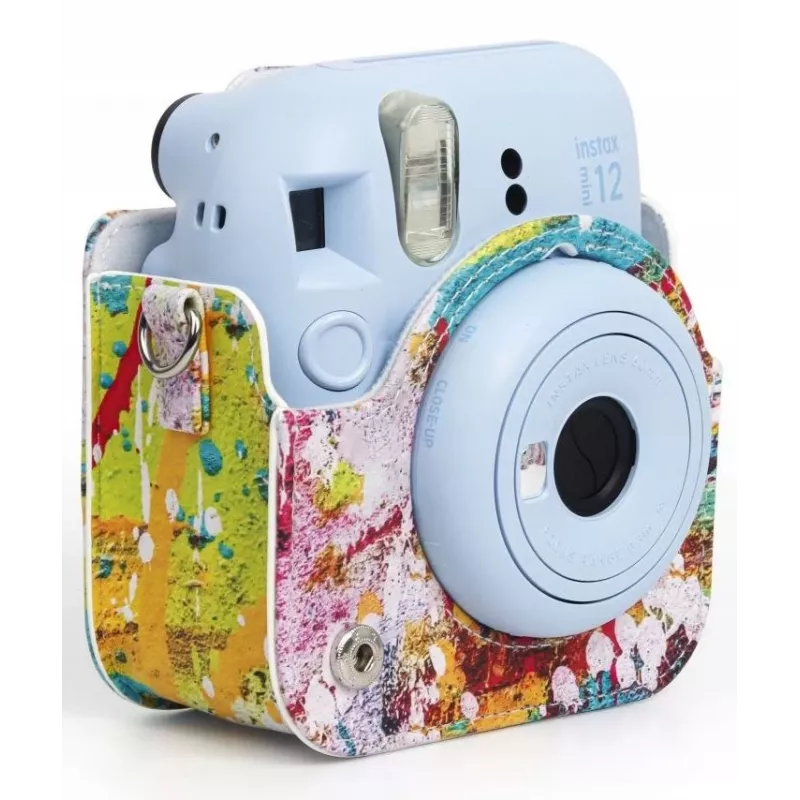 LOVEINSTANT Case Cover Pouch, skirta Fujifilm Instax Mini 12, Colorful Spots