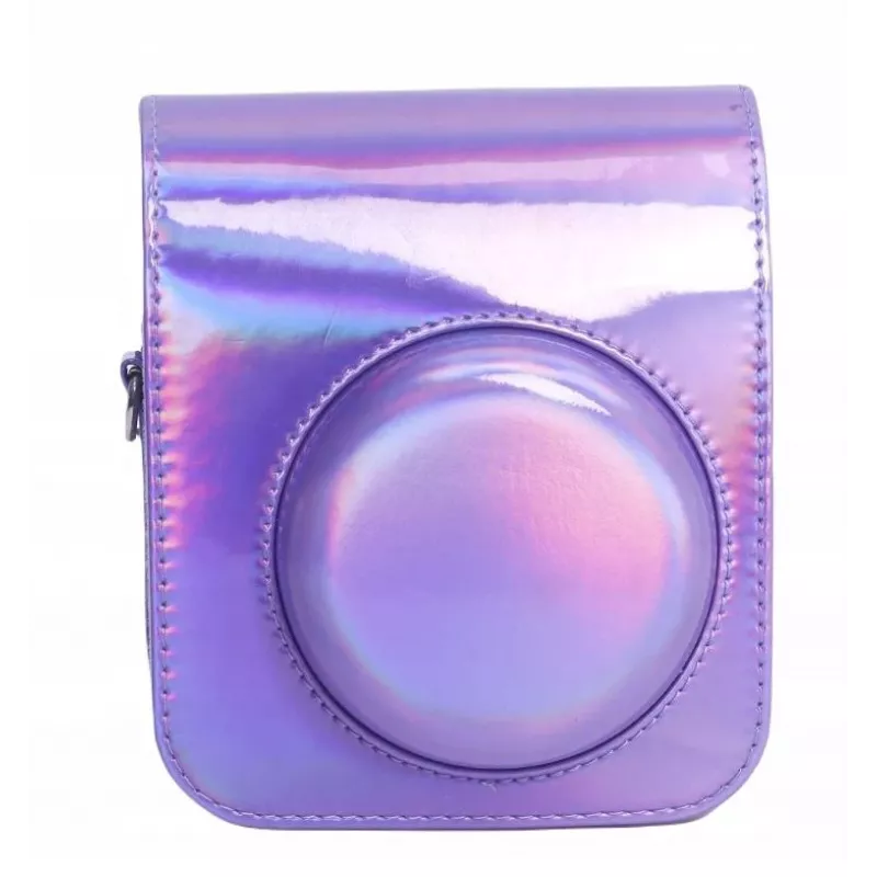 LOVEINSTANT Case Cover Pouch, skirta Fujifilm Instax Mini 12 – Purple Glitter