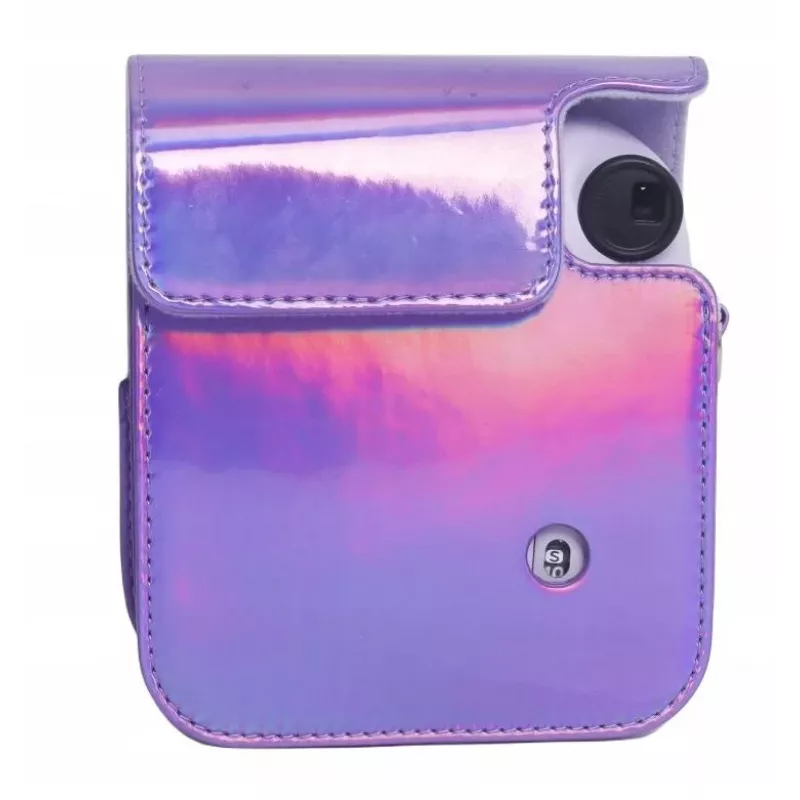 LOVEINSTANT Case Cover Pouch, skirta Fujifilm Instax Mini 12 – Purple Glitter