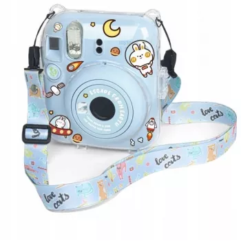 LOVEINSTANT Dėklas, skirtas Fujifilm Instax Mini 12 + lipdukai / Escape from Earth