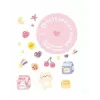 LOVEINSTANT Case Cover for Fujifilm Instax Mini 12 with Stickers - Yogurt Rabbit