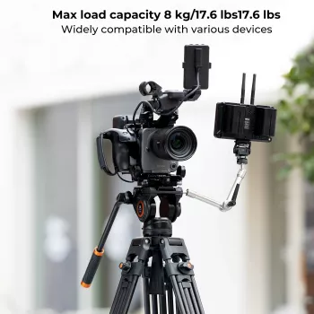 KF Professional Video Tripod su Fluid Drag Galvute KF09.121