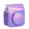 LOVEINSTANT Case Cover for Fujifilm Instax Mini 12 + Photo Album for 96 Photos / Sparkle Purple
