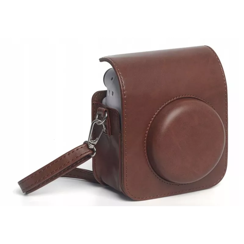 LOVEINSTANT Protective Case Shoulder Bag for Fujifilm Instax Mini 12 - Brown