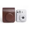 LOVEINSTANT Protective Case Shoulder Bag for Fujifilm Instax Mini 12 - Brown