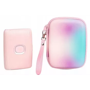 LOVEINSTANT Apsauginis dėklas, skirtas Fujifilm Instax Mini Evo / Liplay / Square SQ Link / Link 2 SE, įvairiaspalvis ombre