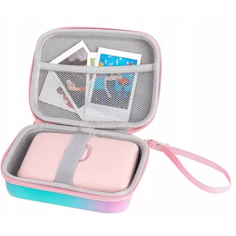 LOVEINSTANT Apsauginis dėklas, skirtas Fujifilm Instax Mini Evo / Liplay / Square SQ Link / Link 2 SE, įvairiaspalvis ombre