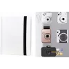 LOVEINSTANT Fotoalbumas 360 nuotraukoms, suderinamas su Fujifilm Instax Mini / Xiaomi / Polaroid / Canon / HP / Kodak, baltas