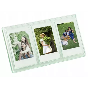 LOVEINSTANT Stovas 3 nuotraukoms, skirtas Zink / Fuji Instax Mini fotoaparatams – žalias