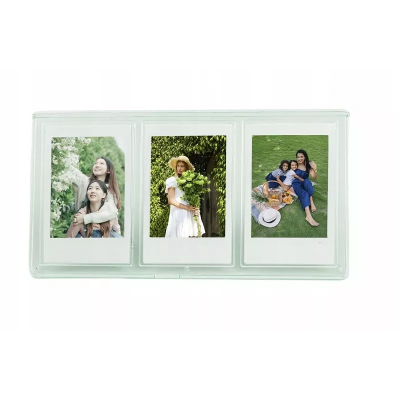 LOVEINSTANT Stovas 3 nuotraukoms, skirtas Zink / Fuji Instax Mini fotoaparatams – žalias