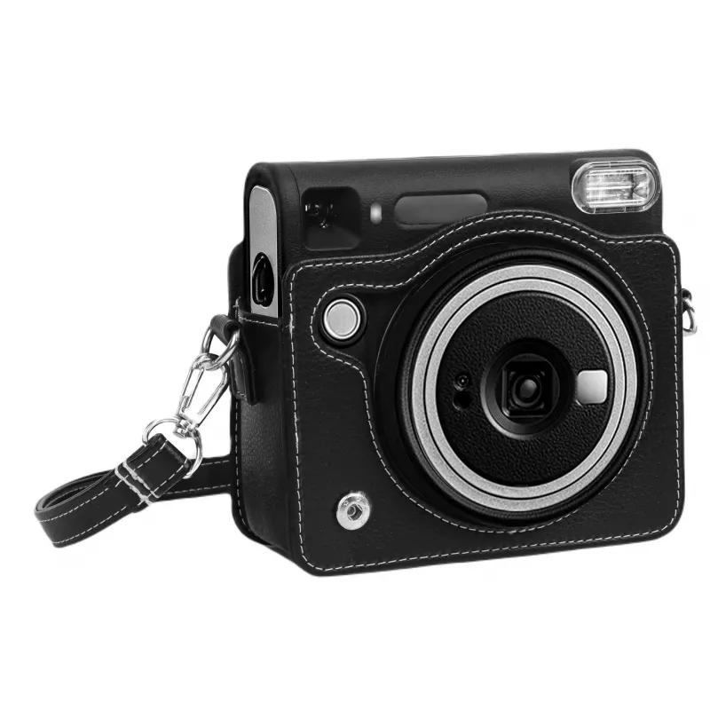 LOVEINSTANT Dėklas „Case Cover Pouch“, skirtas Fujifilm Instax Square SQ40 fotoaparatui, juodas