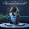 PULUZ PU648B 2x belaidis lavalier mikrofonas USB-C įrenginiams – 2,4 GHz, omnidirectional, Plug and Play