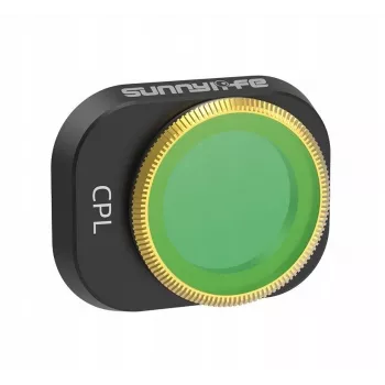 SUNNYLIFE apskritojo poliarizatoriaus CPL filtras, skirtas DJI Mini 4 Pro dronui, su apsauginiu dėklu N4P-F1724-C