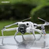 SUNNYLIFE Prailginimo kojelės DJI Mini 4 Pro - aukštis padidėja 30 mm, greitas užsegimas, neslystančios pagalvėlės (pilka) N4P-LG700