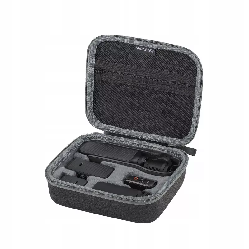 SUNNYLIFE Hard Protective Case for DJI Osmo Pocket 3 and Accessories, Black