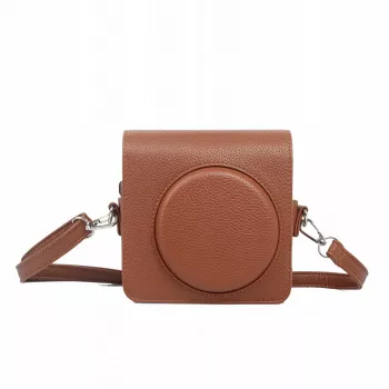 LOVEINSTANT Apsauginis dėklas Fujifilm Instax Square SQ40 - Ruda