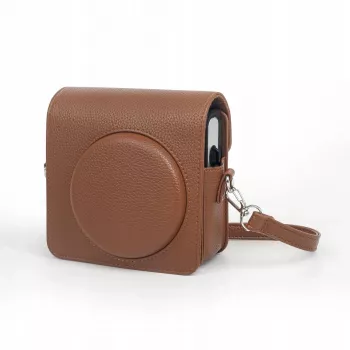 LOVEINSTANT Apsauginis dėklas Fujifilm Instax Square SQ40 - Ruda